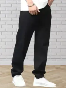 LINARIA Men Cotton Classic Relaxed Fit Stretchable Jeans