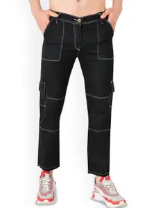 LINARIA Men Classic Slim Fit Cotton Cargo Styles Jeans