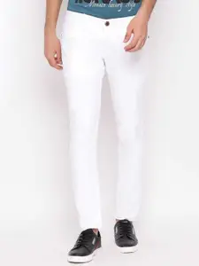 LINARIA Men Classic Slim Fit Low Distress Jeans