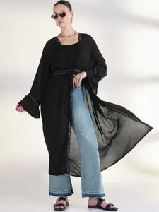 SHOWOFF Longline Tie-Up Shrug