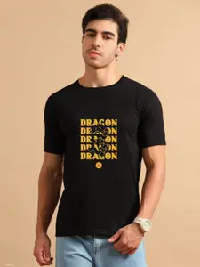 Enciger Men Printed Applique T-shirt
