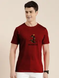 Enciger Men Printed Pockets T-shirt