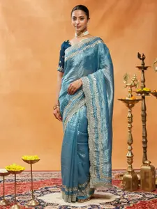 kasee Embellished Embroidered Saree