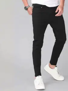 LINARIA Men Classic Slim Fit Slash Knee Jeans