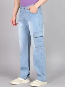 LINARIA Men Cotton Boyfriend Fit Light Fade Jeans