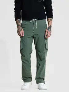 Snitch Men Snitch Mid-Rise Relaxed Fit Trouser
