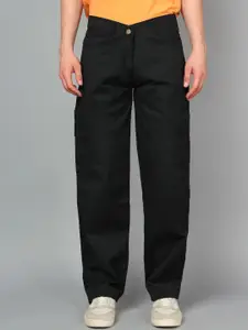 LINARIA Men Classic Boyfriend Fit Low Distress Stretchable Jeans