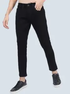 LINARIA Men Classic Regular Fit Mid-Rise  Stretchable Jeans