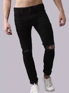 LINARIA Men Classic Slash Knee Jeans