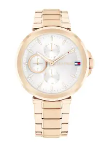 Tommy Hilfiger Women Round Dial & Stainless Steel Straps Analogue Watch TH1782756