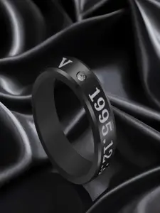 DIVASTRI Rhodium-Plated K-Pop Jin-Star Finger Ring