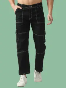 LINARIA Men Cotton Classic Highly Distressed Jeans