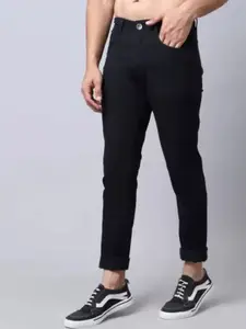 LINARIA Men Classic Clean Look Mid-Rise Slim Fit Stretchable Jeans