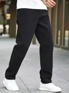 LINARIA Men Cotton Classic Relaxed Fit Stretchable Jeans