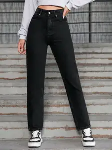 BAESD Women Comfort Cotton Mom Fit Jeans