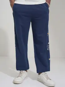 HIGHLANDER Disney Goofy Pluto Men Graphic Printed Relaxed Joggers