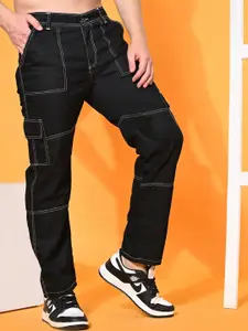 LINARIA Men Classic Regular Fit Mid-Rise Jeans