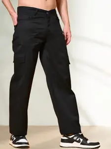 LINARIA Men Classic Regular Fit Stretchable Cargo Styles Jeans