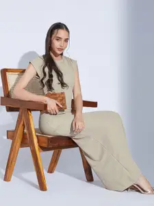 Selvia Women Flared Maxi Dress