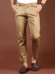 V-Mart Men Regular Fit Mid-Rise Chinos Trousers