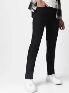 LINARIA Men Classic Mid-Rise Slim Fit Stretchable Jeans