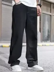 LINARIA Men Classic Relaxed Fit  Stretchable Jeans