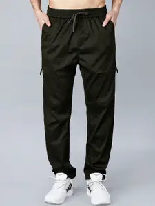 Fort Collins Men Anti Odour Relaxed Fit Cotton Track Pants