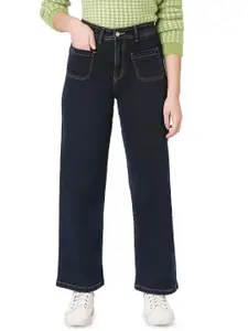 Kraus Jeans Women Wide Leg High-Rise Jeans