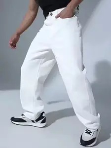 LINARIA Men Classic Relaxed Fit Clean Look Cotton Jeans