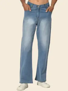 LINARIA Men Classic Boyfriend Fit Clean Look Heavy Fade Cotton Jeans