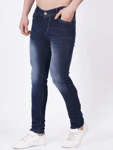 LINARIA Men Classic Slim Fit Light Fade Mid-Rise Jeans