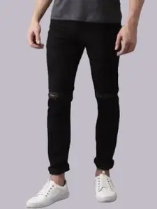 LINARIA Men Classic Slash Knee Jeans
