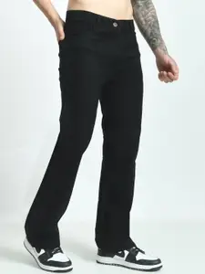 LINARIA Men Classic Relaxed Fit Highly Distressed Stretchable Jeans