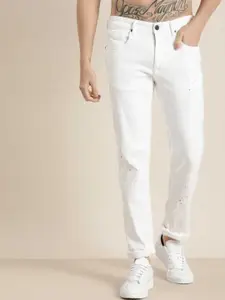 LINARIA Men Classic Slim Fit Clean Look Cotton Jeans