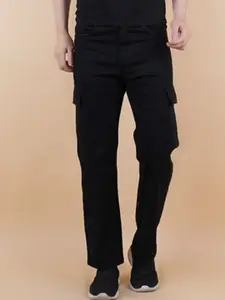 LINARIA Men Classic Boyfriend Fit Slash Knee Stretchable Jeans