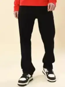 LINARIA Men Classic Wide Leg Clean Look Stretchable Jeans