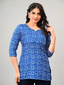 KALINI Women Ethnic Motifs Printed Pure Cotton Kurti