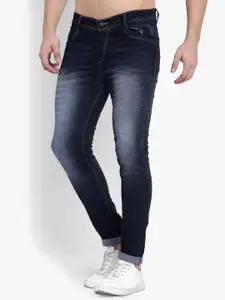 Linaria Men Classic Regular Fit Mid-Rise Clean Look Jeans