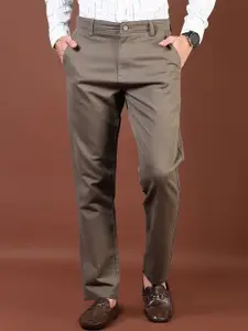 V-Mart Men Mid Rise Regular Fit Chinos Trousers