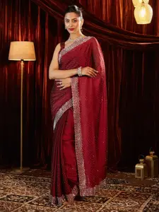 kasee Embellished Embroidered Designer Saree