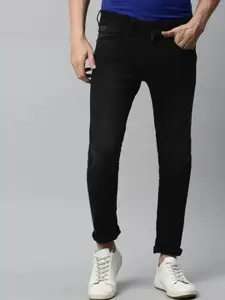 LINARIA Men Classic Slim Fit Low Distress Jeans