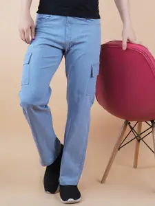 LINARIA Men Classic Cotton Regular Fit Light Fade Jeans