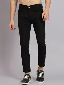 LINARIA Men Classic Mid-Rise Regular Fit Clean Look Cotton Jeans