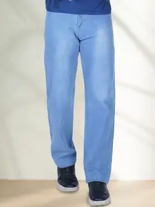 LINARIA Men Classic Relaxed Fit Light Fade Mid-Rise Jeans