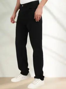 LINARIA Men Classic Mid-Rise Slim Fit Clean Look Stretchable Jeans