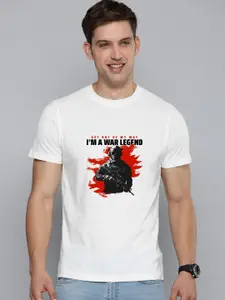 Enciger Men Printed Applique T-shirt