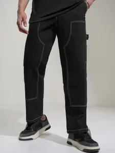 HIGHLANDER Men Straight Fit Heavy Fade Stretchable Jeans