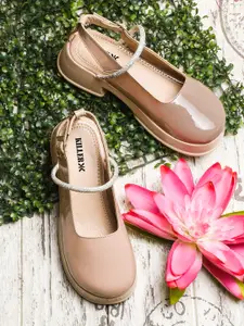 Killer Women Round Toe Block Heel Mules