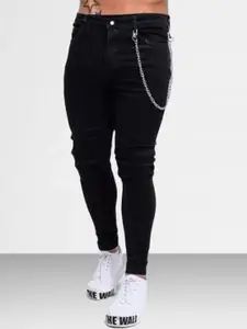 LINARIA Men Classic Slim Fit Clean Look Cotton Jeans