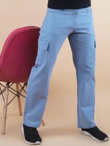 Linaria Men Classic Regular Fit Mid Rise Clean Look Jeans